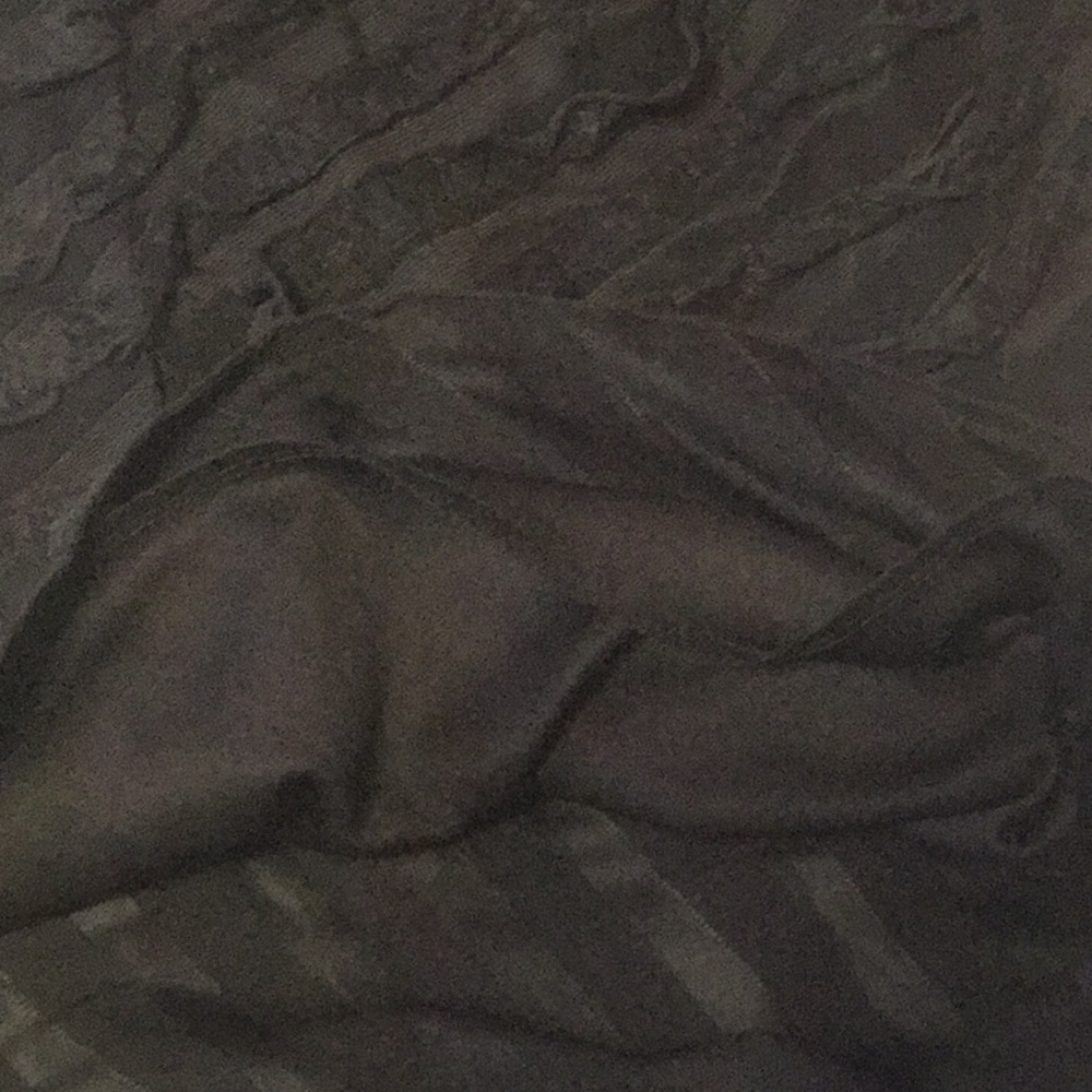 Dots Black Strapless Lined Ruffled Strapless Tube Top - Picture 6 of 9